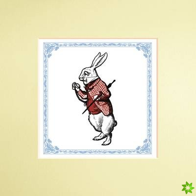 Macmillan Alice: White Rabbit Print