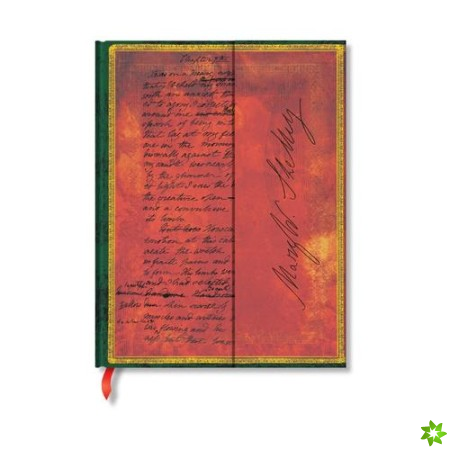 Mary Shelley, Frankenstein (Embellished Manuscripts Collection) Ultra Lined Hardback Journal (Wrap Closure)