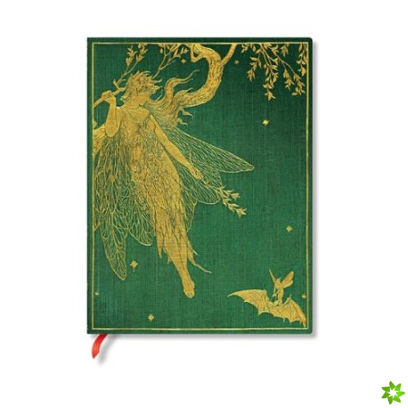 Olive Fairy (Langs Fairy Books) Ultra Lined Softcover Flexi Journal (Elastic Band Closure)