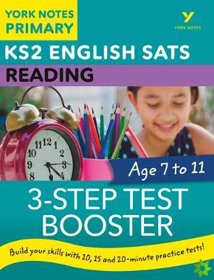English SATs 3-Step Test Booster Reading: York Notes for KS2 catch up, revise and be ready for the 2023 and 2024 exams