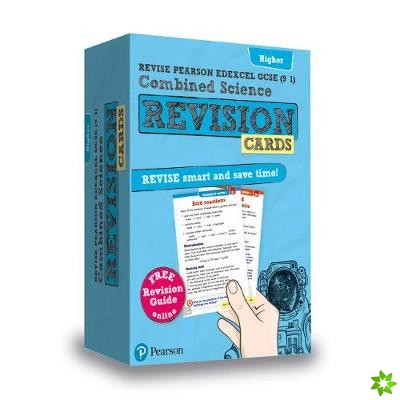 Pearson REVISE Edexcel GCSE Combined Science Higher Revision Cards (with free online Revision Guide): For 2024 and 2025 assessments and exams (Revise 