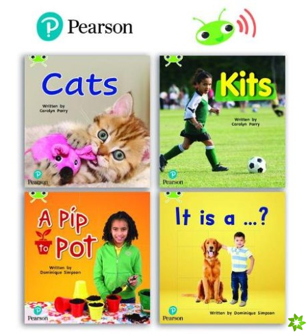 Learn to Read at Home with Bug Club Phonics: Phase 2 - Reception Term 1 (4 non-fiction books) Pack B
