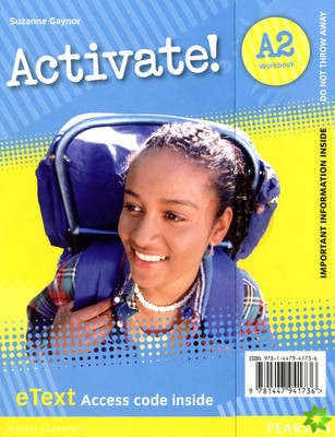 Activate! A2 Workbook eText Access Card