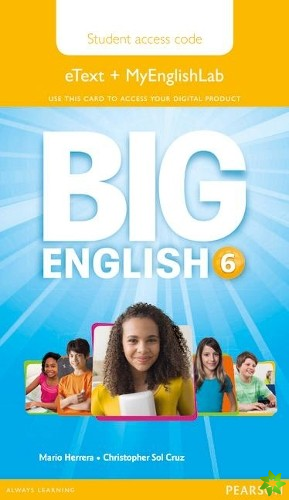 Big English 6 Pupil's eText and MEL Access Code