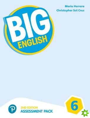 Big English AmE 2nd Edition 6 Assessment Book & Audio CD Pack