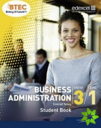 BTEC Entry 3/Level 1 Business Administration Student Book