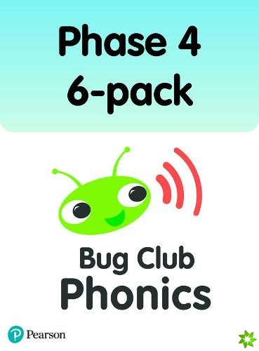 Bug Club Phonics Phase 4 6-pack (180 books)