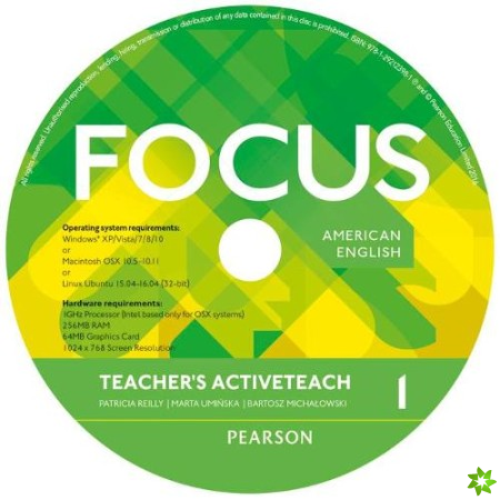 Focus AmE 1 Teacher's Active Teach