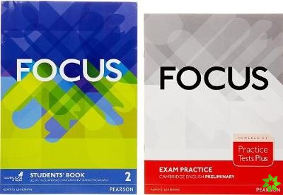 Focus BrE 2 Students' Book & Practice Tests Plus Preliminary Booklet Pack