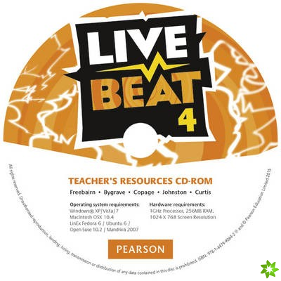 Live Beat 4 Teacher's Resources CD-ROM