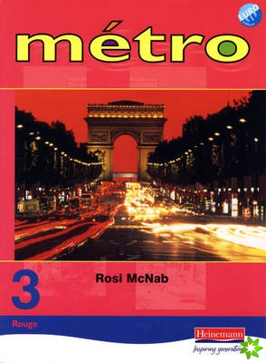 Metro 3 Rouge Pupil Book Euro Edition
