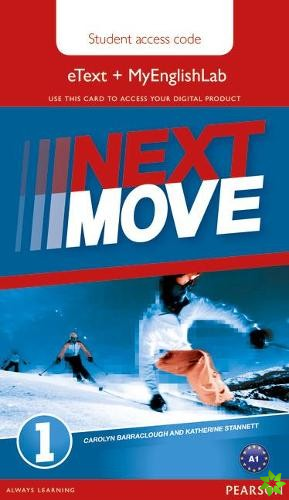 Next Move 1 eText & MEL Access Card