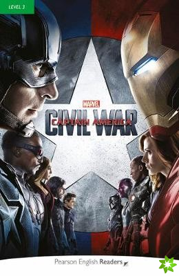 Pearson English Readers Level 3: Marvel - Captain America - Civil War (Book + CD)