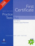 Practice Tests Plus FCE New Edition Students Book without Key/CD-Rom Pack
