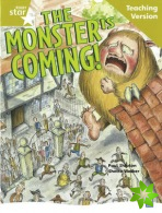 Rigby Star Guided Reading Gold Level: The Monster is Coming Teaching Version