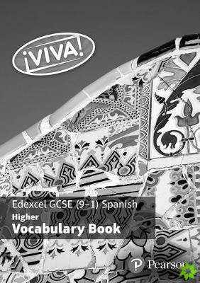 Viva! Edexcel GCSE Spanish Higher Vocab Book (pack of 8)