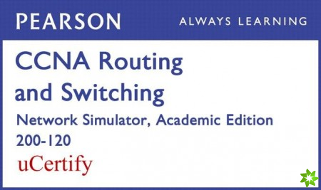 CCNA R&S 200-120 Network Simulator Academic Edition Pearson uCertify Labs Student Access Card