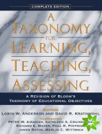 Taxonomy for Learning, Teaching, and Assessing, A