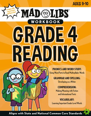 Mad Libs Workbook: Grade 4 Reading