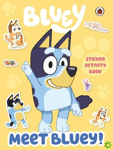 Bluey: Meet Bluey! Sticker Activity Book