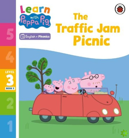 Learn with Peppa Phonics Level 3 Book 5  The Traffic Jam Picnic (Phonics Reader)