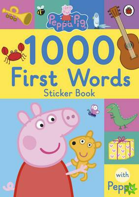 Peppa Pig: 1000 First Words Sticker Book