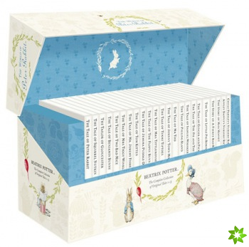World of Peter Rabbit - The Complete Collection of Original Tales 1-23 White Jackets