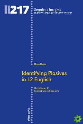 Identifying Plosives in L2 English