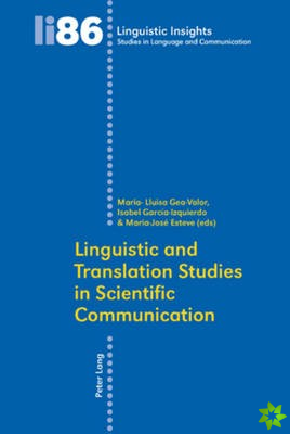 Linguistic and Translation Studies in Scientific Communication