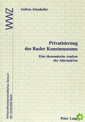 Privatisierung des Basler Kunstmuseums