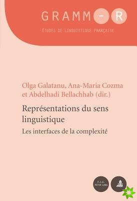 Representations Du Sens Linguistique
