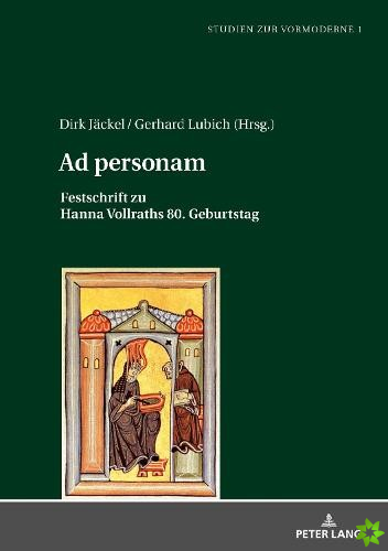 Ad personam; Festschrift zu Hanna Vollraths 80. Geburtstag