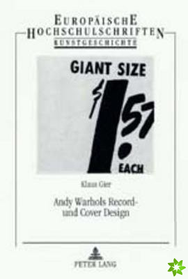 Andy Warhols Record- Und Cover Design
