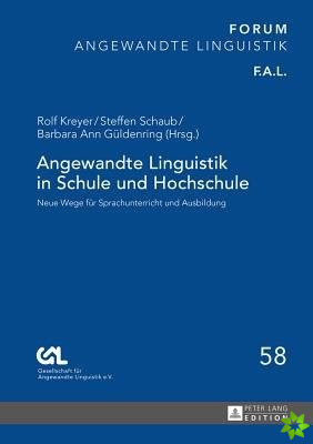 Angewandte Linguistik in Schule Und Hochschule