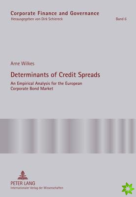 Determinants of Credit Spreads