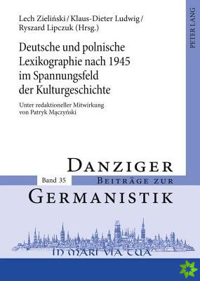 Deutsche Und Polnische Lexikographie Nach 1945 Im Spannungsfeld Der Kulturgeschichte