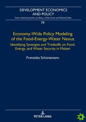 Economy-Wide Policy Modeling of the Food-Energy-Water Nexus