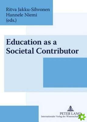 Education as a Societal Contributor