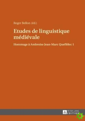 Etudes de Linguistique Medievale