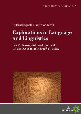 Explorations in Language and Linguistics
