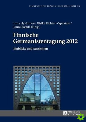 Finnische Germanistentagung 2012