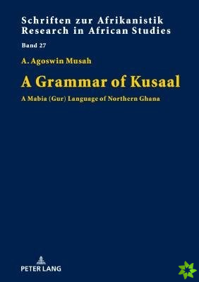 Grammar of Kusaal