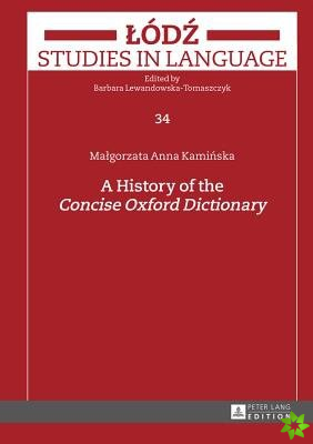History of the Concise Oxford Dictionary
