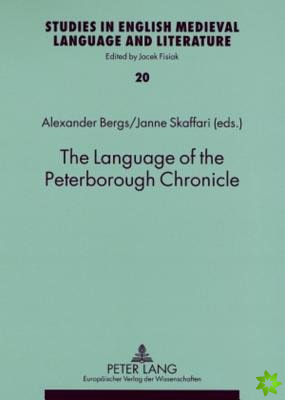 Language of the Peterborough Chronicle
