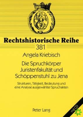 Spruchkoerper Juristenfakultaet Und Schoeppenstuhl Zu Jena