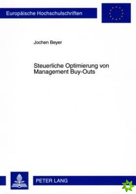 Steuerliche Optimierung Von Management Buy-Outs