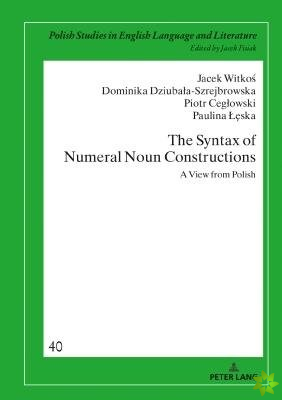 Syntax of Numeral Noun Constructions