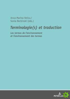 Terminologie(s) Et Traduction
