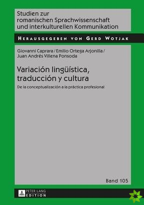 Variacion Lingueistica, Traduccion Y Cultura