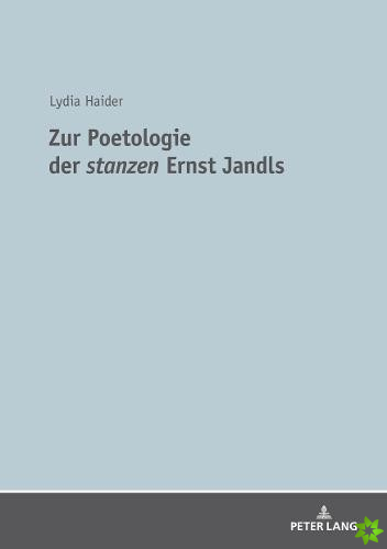 Zur Poetologie Der stanzen Ernst Jandls